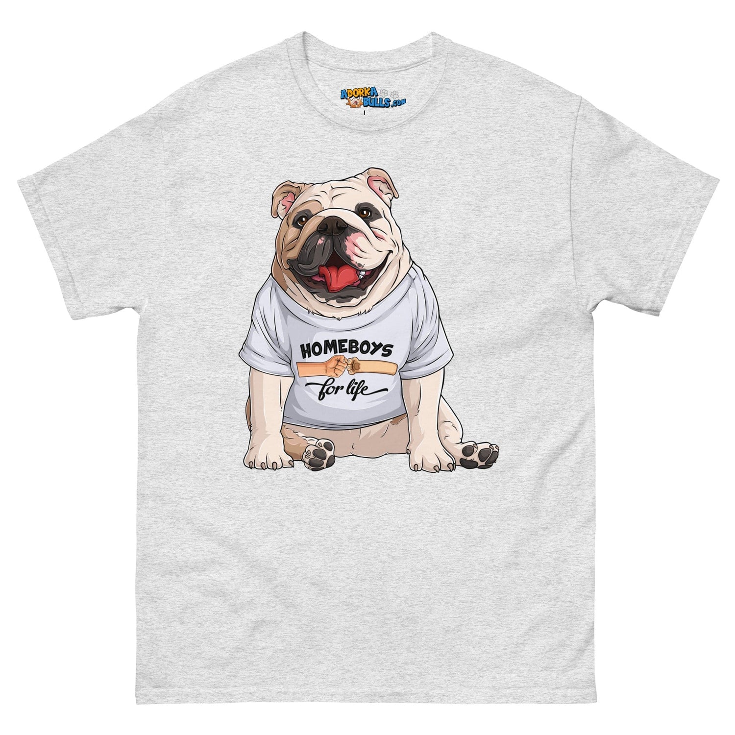 &quot;Homeboys For Life&quot; English Bulldog Men&