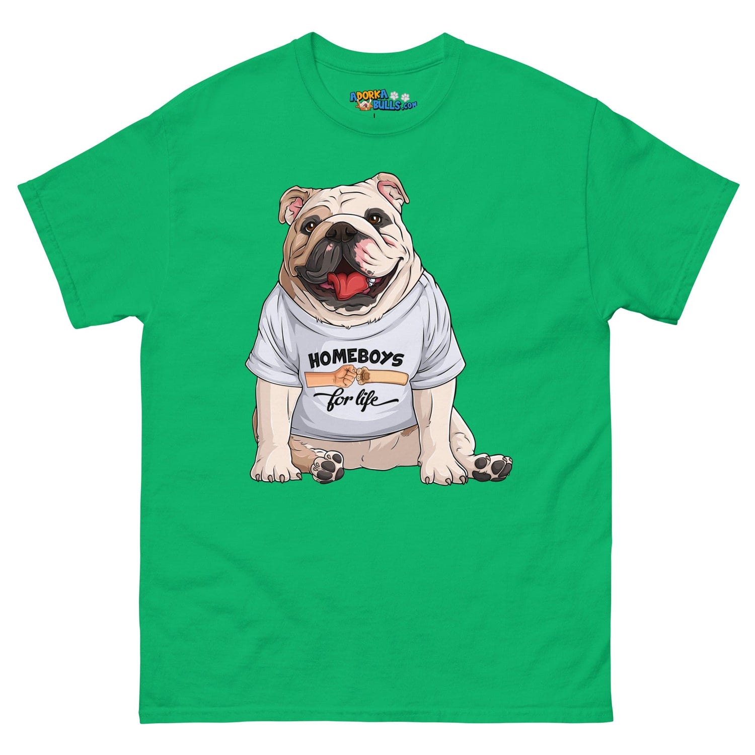 &quot;Homeboys For Life&quot; English Bulldog Men&