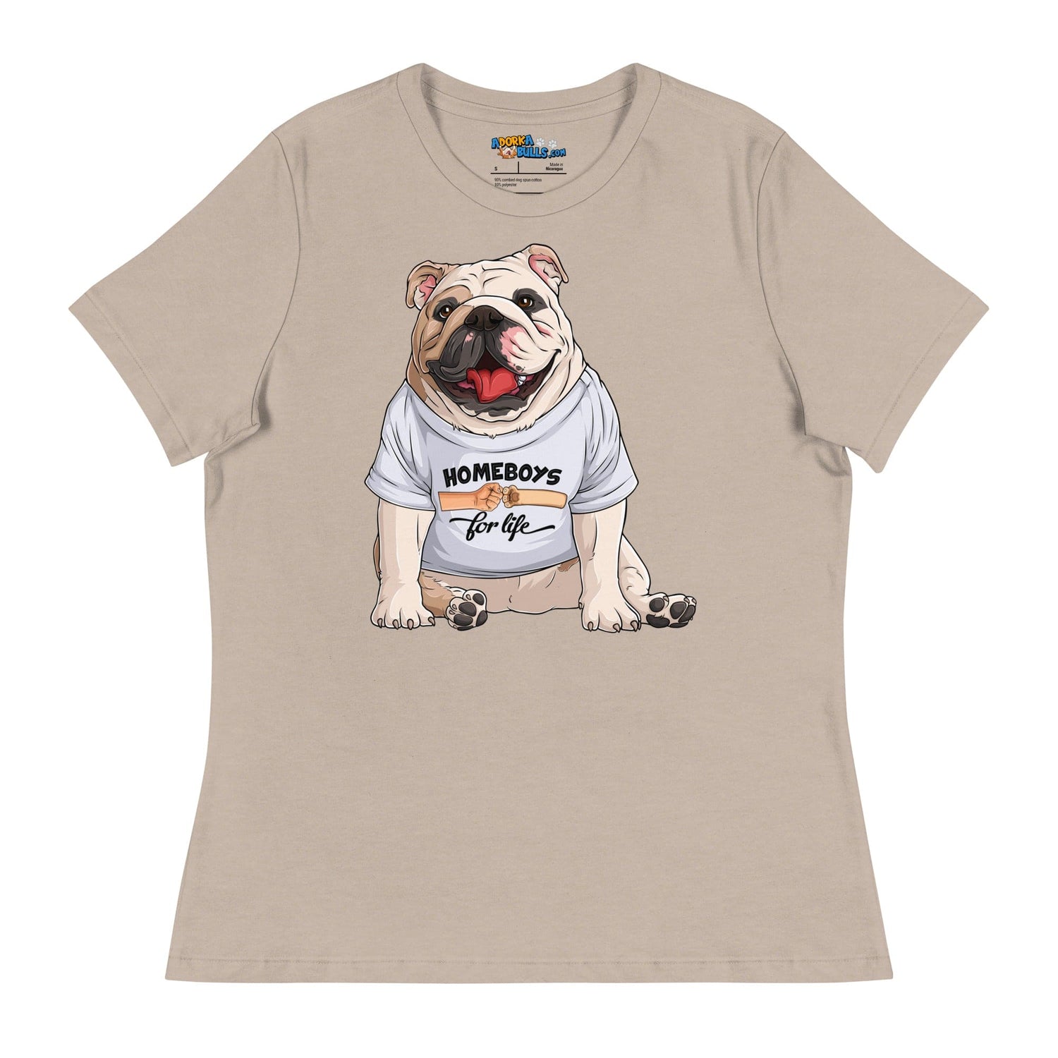 &quot;Homeboys For Life&quot; English Bulldog Women&