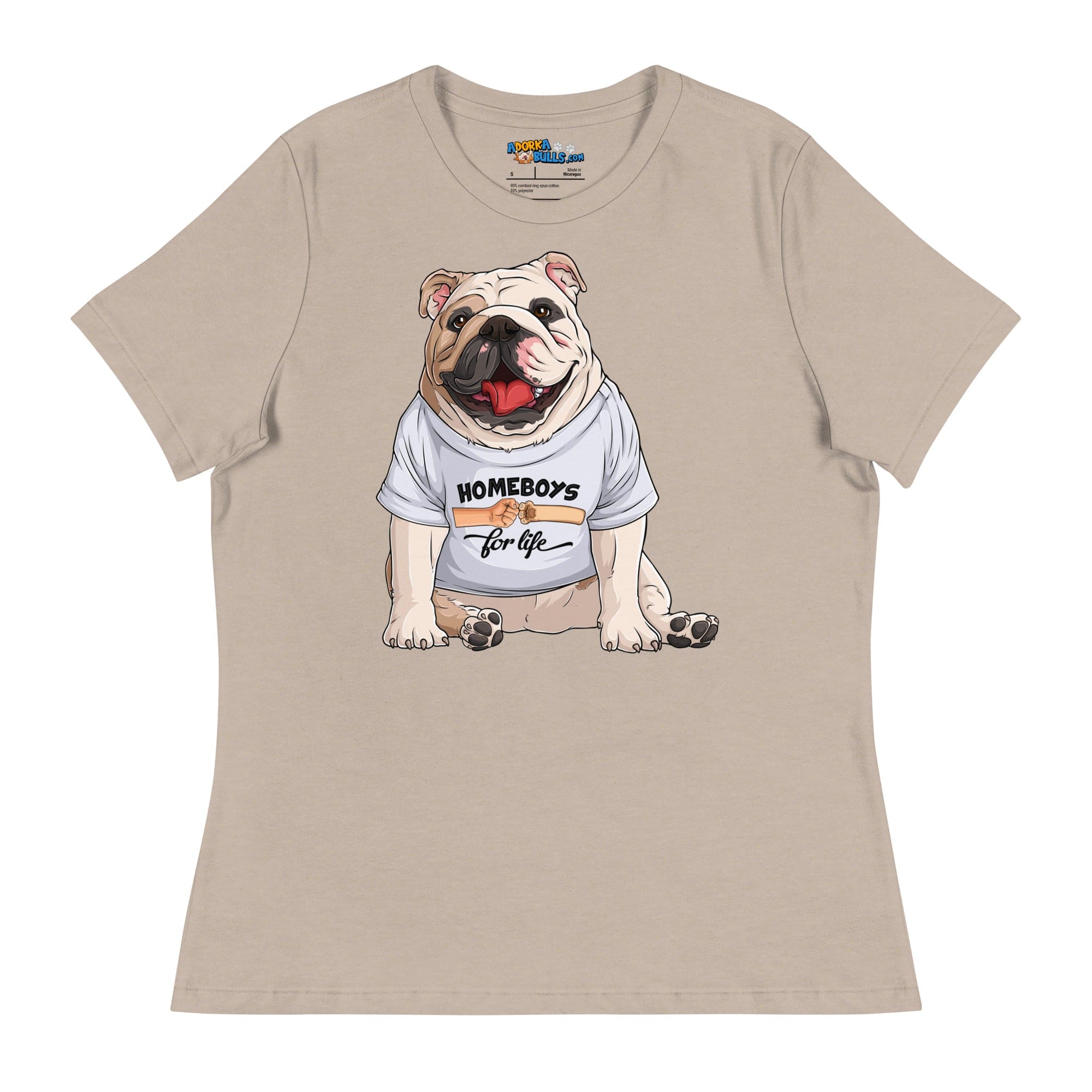 &quot;Homeboys For Life&quot; English Bulldog Women&