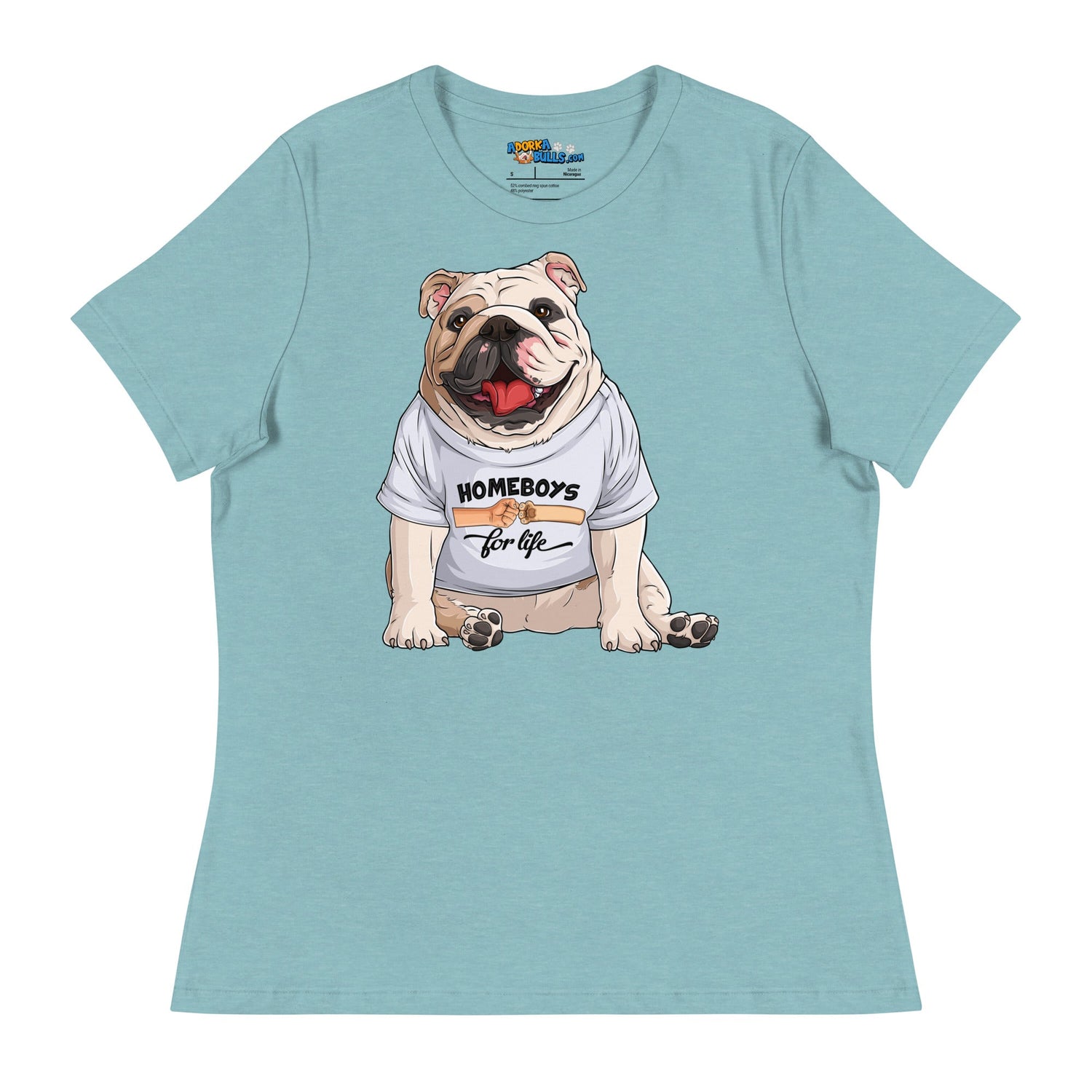 &quot;Homeboys For Life&quot; English Bulldog Women&