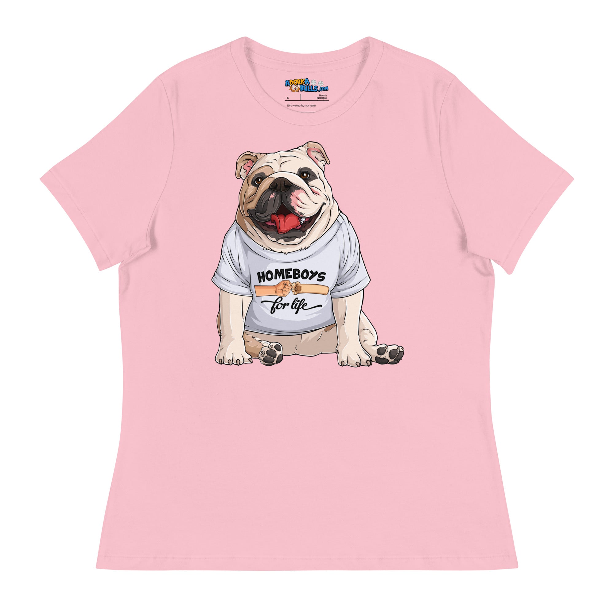 &quot;Homeboys For Life&quot; English Bulldog Women&