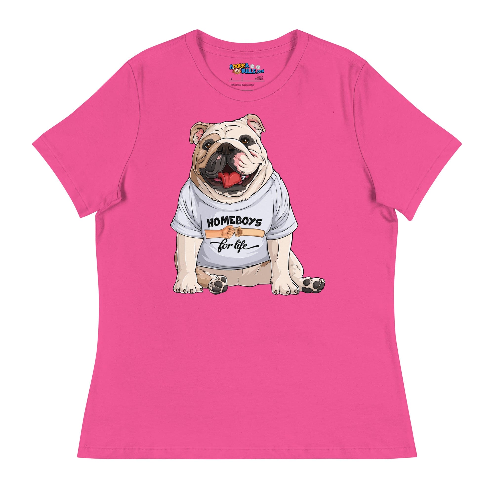 &quot;Homeboys For Life&quot; English Bulldog Women&