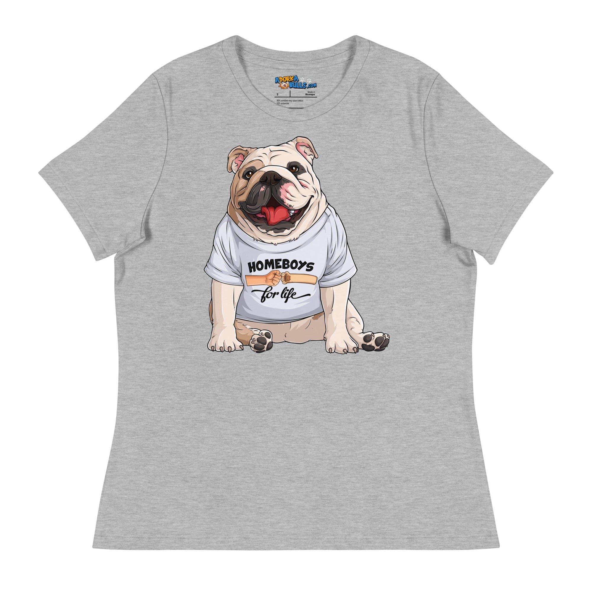 &quot;Homeboys For Life&quot; English Bulldog Women&