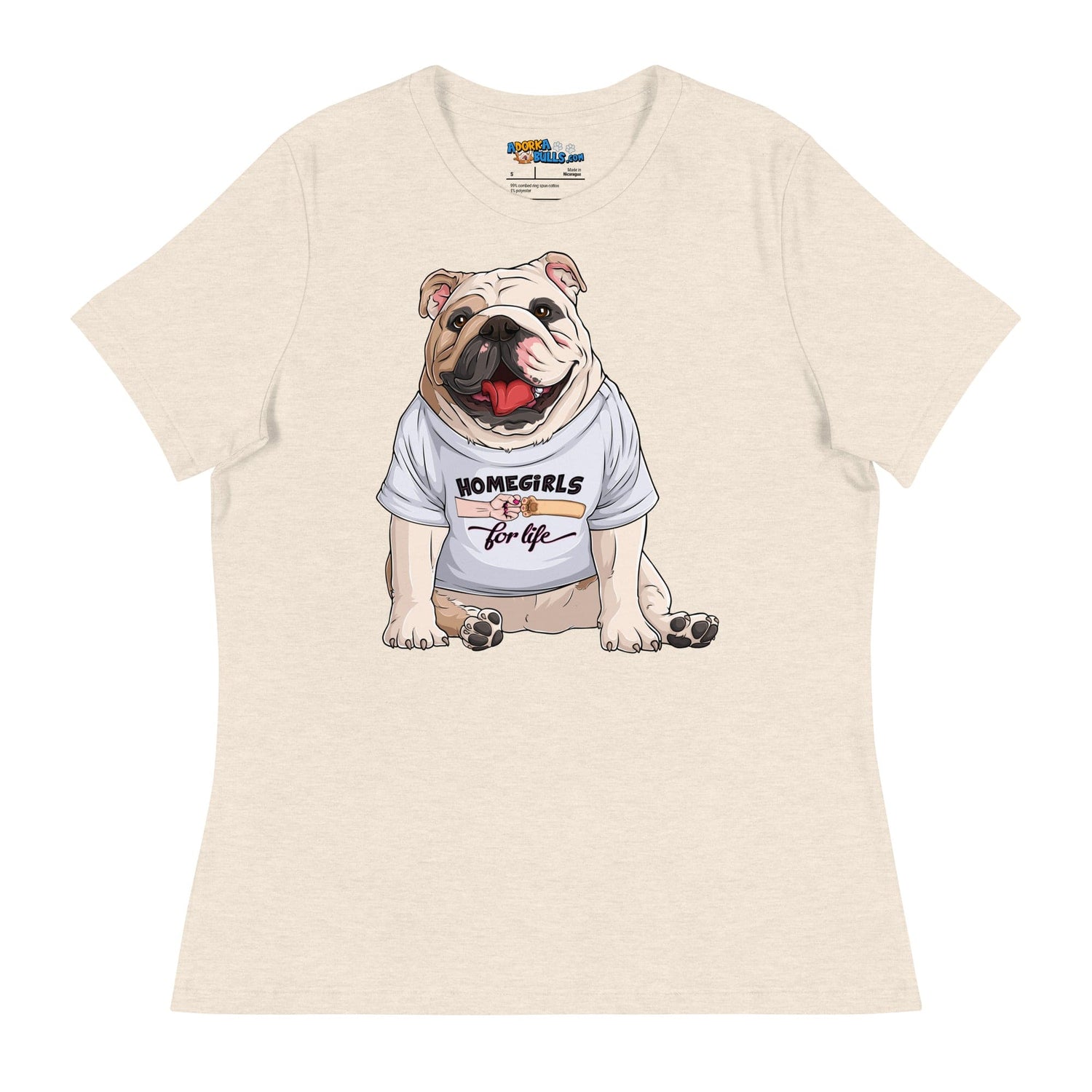 &quot;Homegirls For Life&quot; English Bulldog Women&