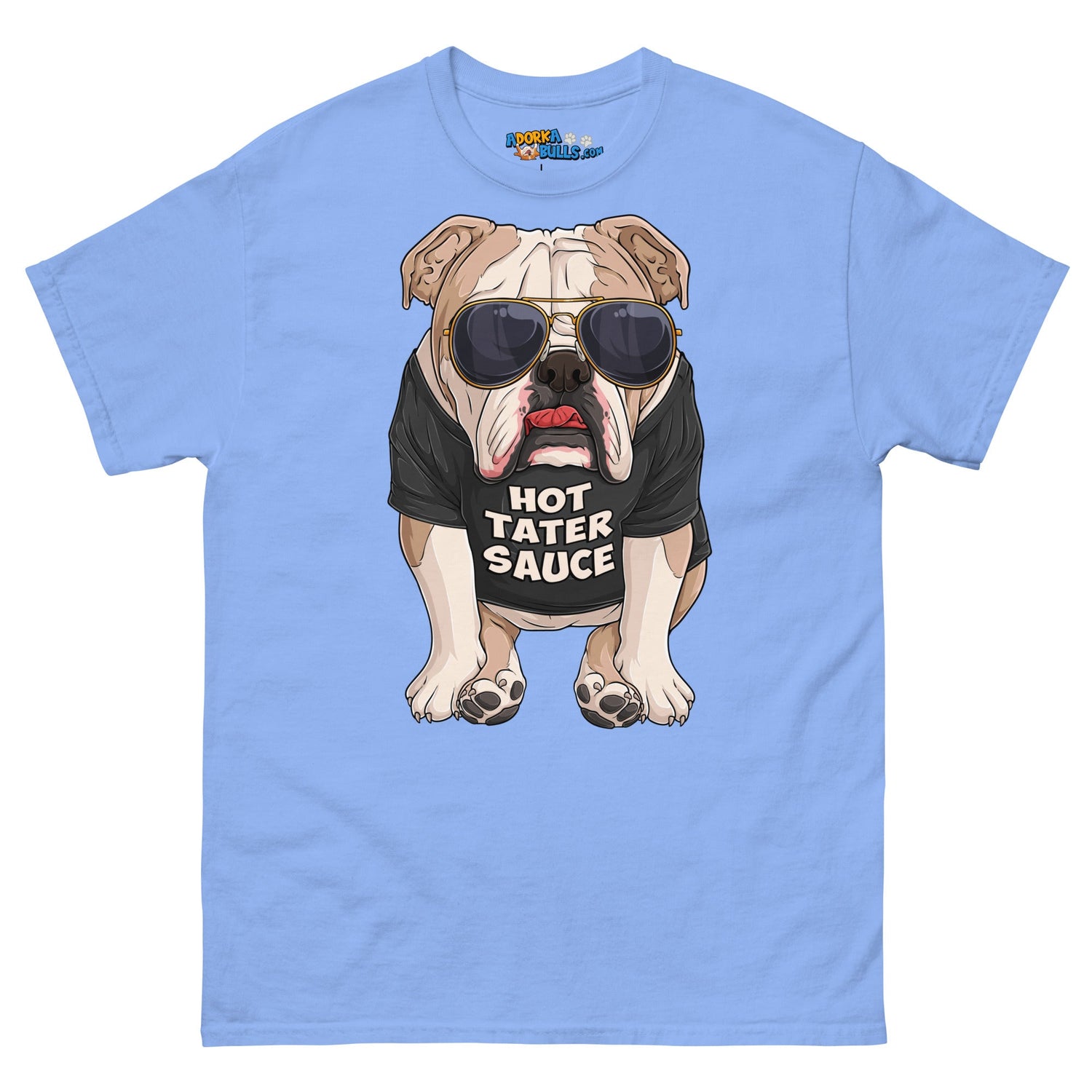 &quot;Hot Tater Sauce&quot; English Bulldog Men&