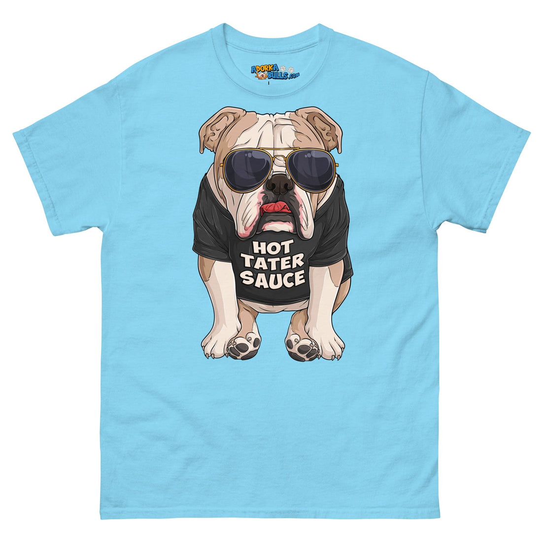 &quot;Hot Tater Sauce&quot; English Bulldog Men&