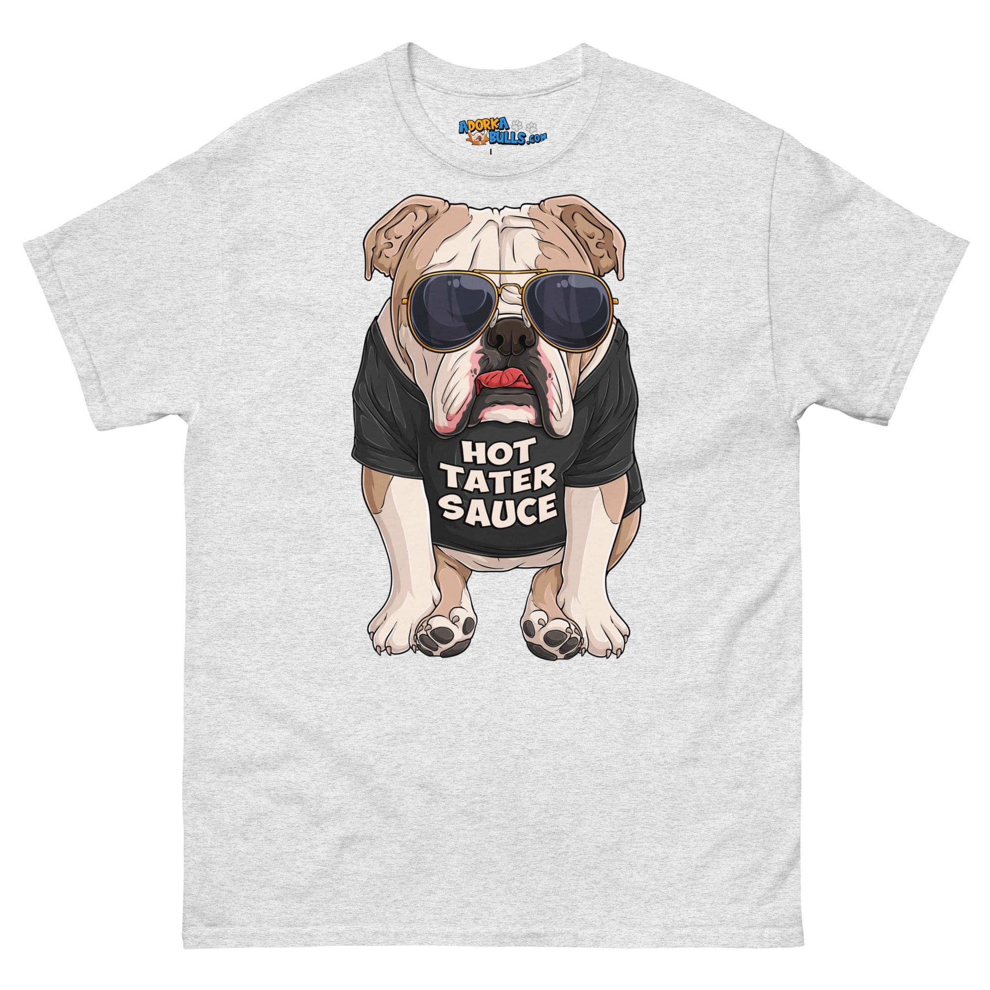 &quot;Hot Tater Sauce&quot; English Bulldog Men&