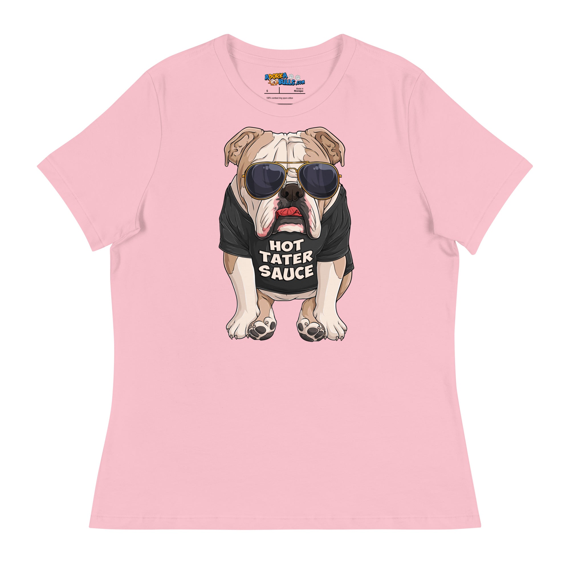 &quot;Hot Tater Sauce&quot; English Bulldog Women&