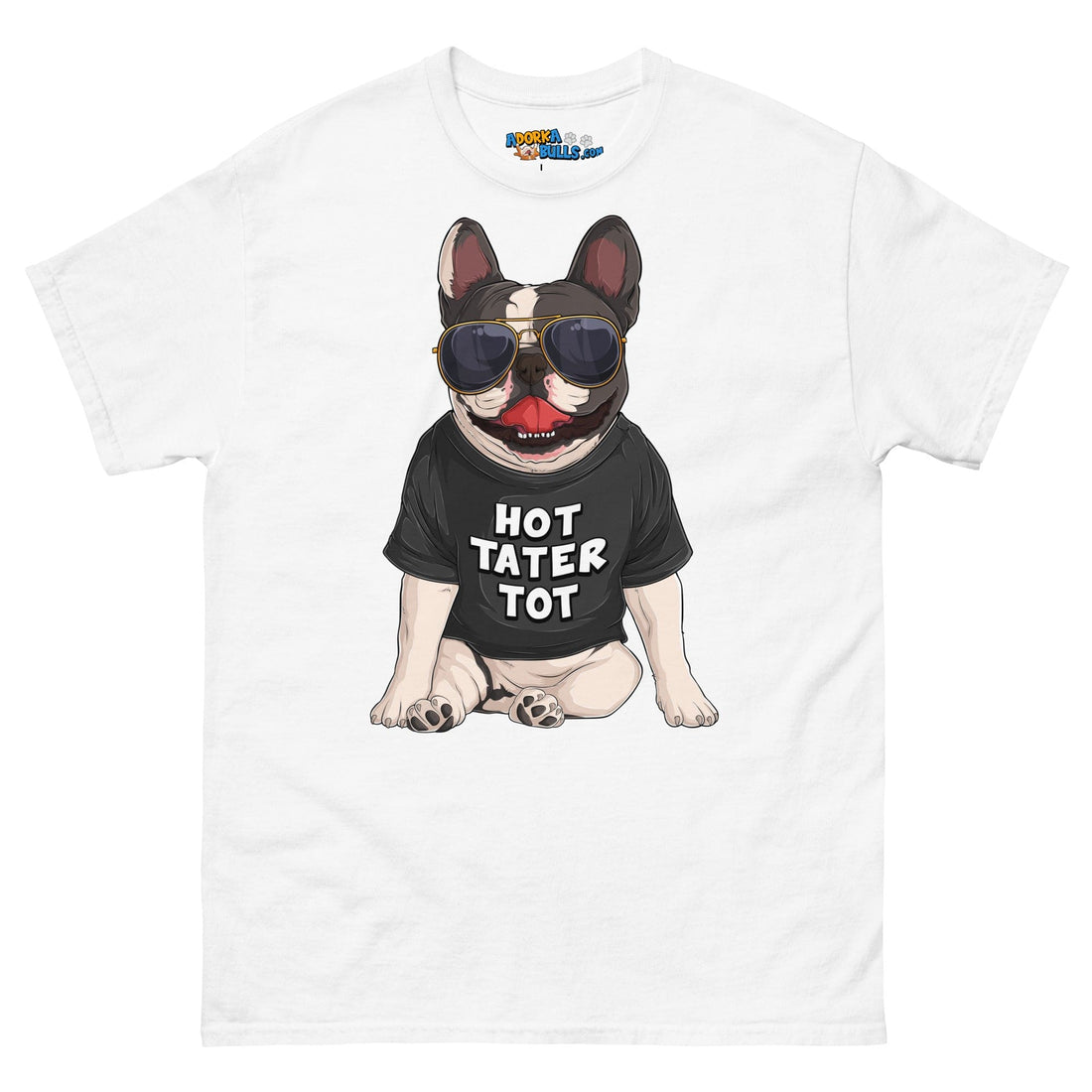 &quot;Hot Tater Tot&quot; French Bulldog Men&