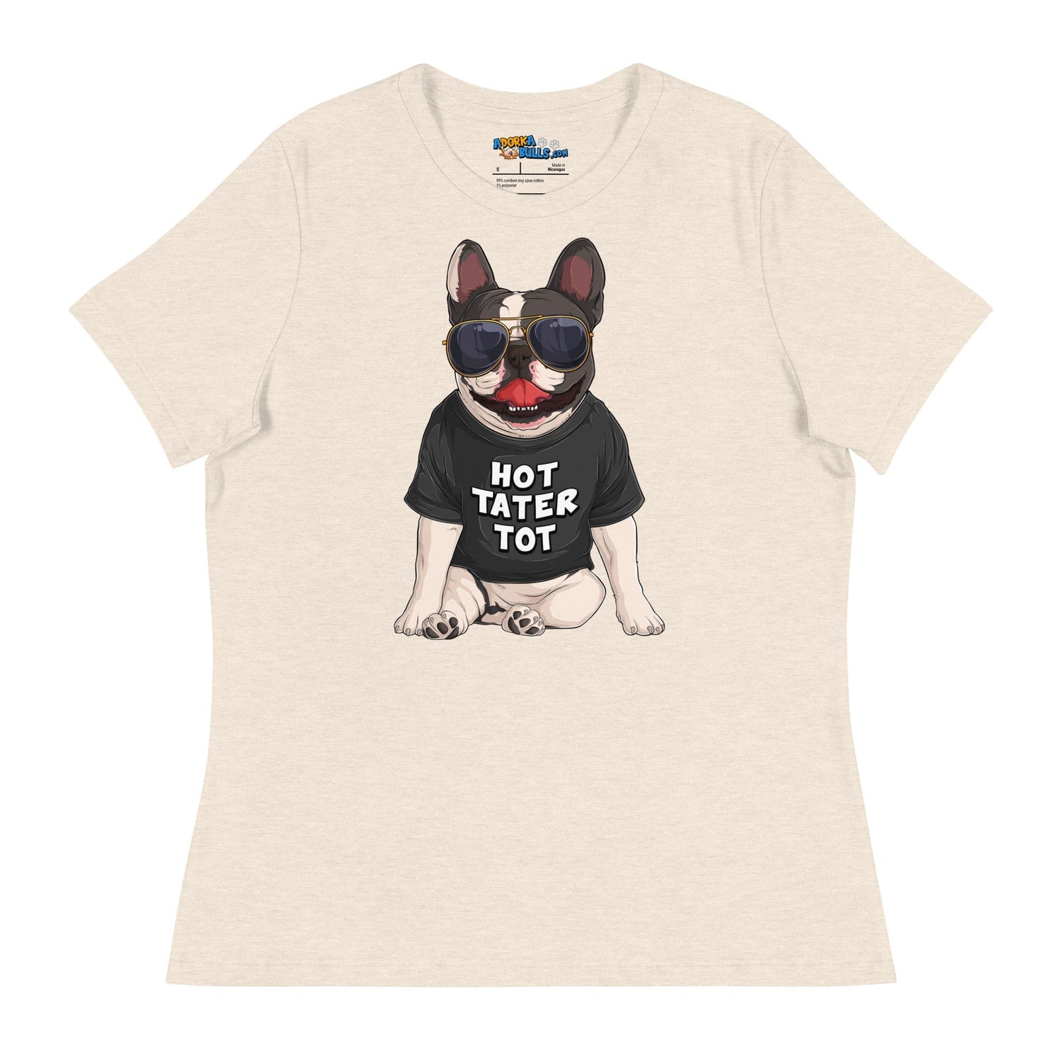 &quot;Hot Tater Tot&quot; French Bulldog Women&