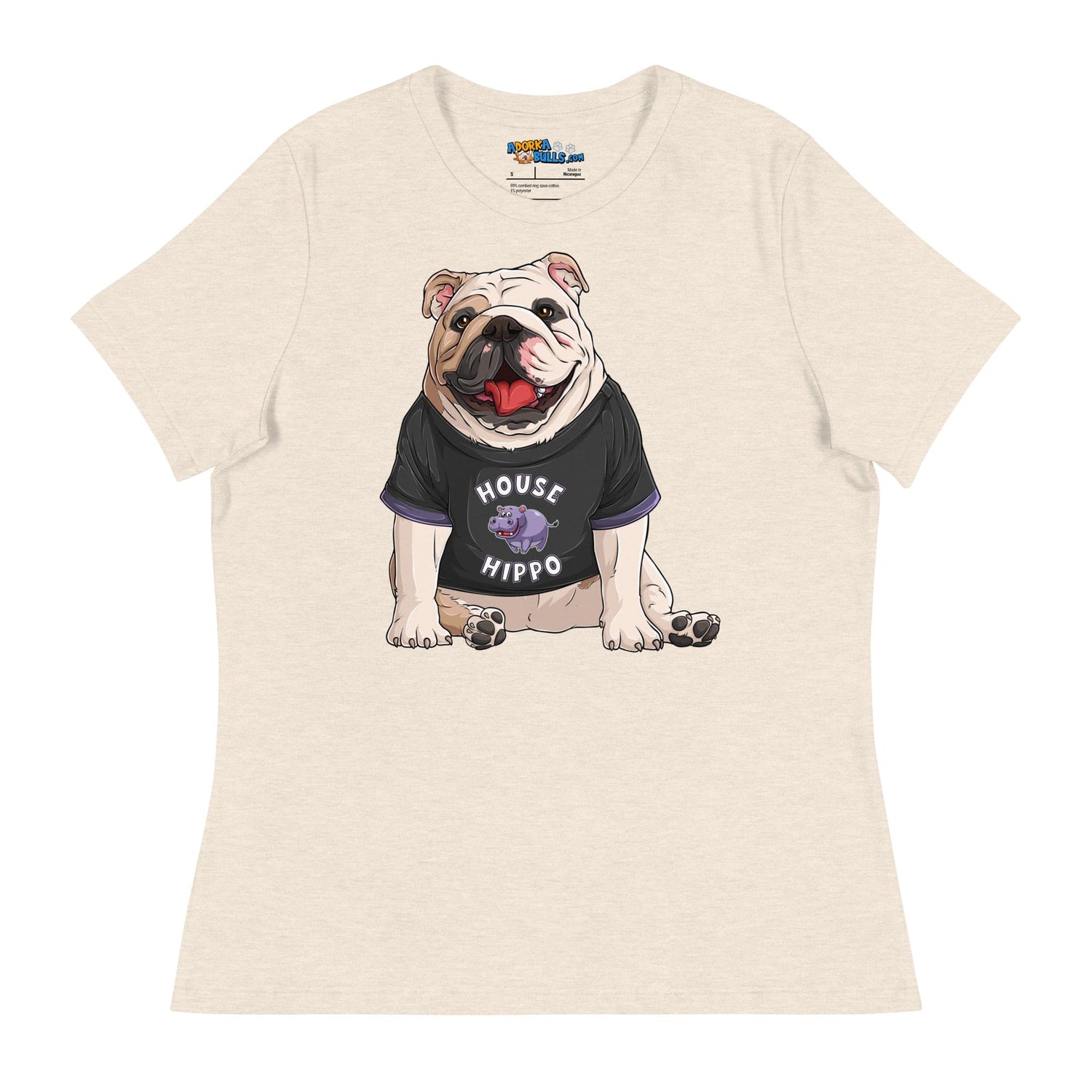 &quot;House Hippo&quot; English Bulldog Women&