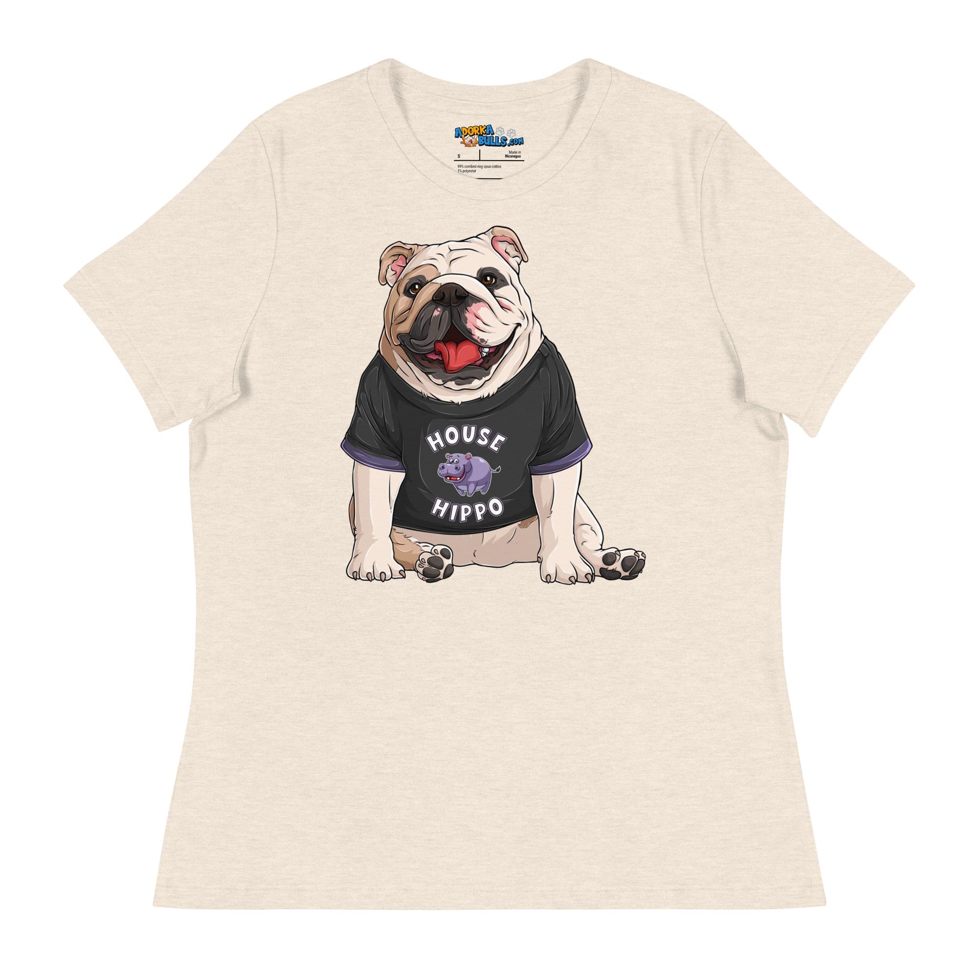 &quot;House Hippo&quot; English Bulldog Women&