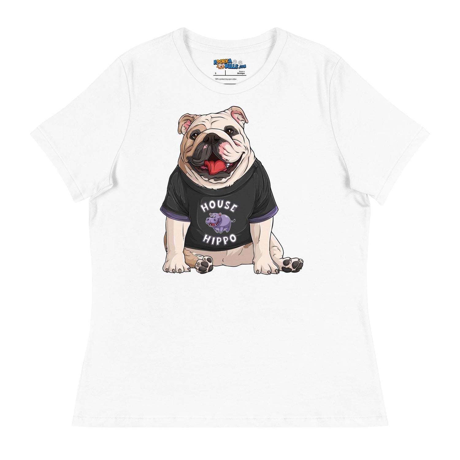 &quot;House Hippo&quot; English Bulldog Women&