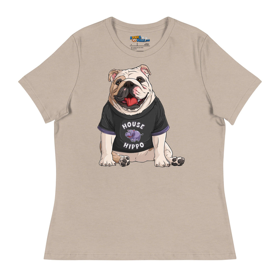 &quot;House Hippo&quot; English Bulldog Women&