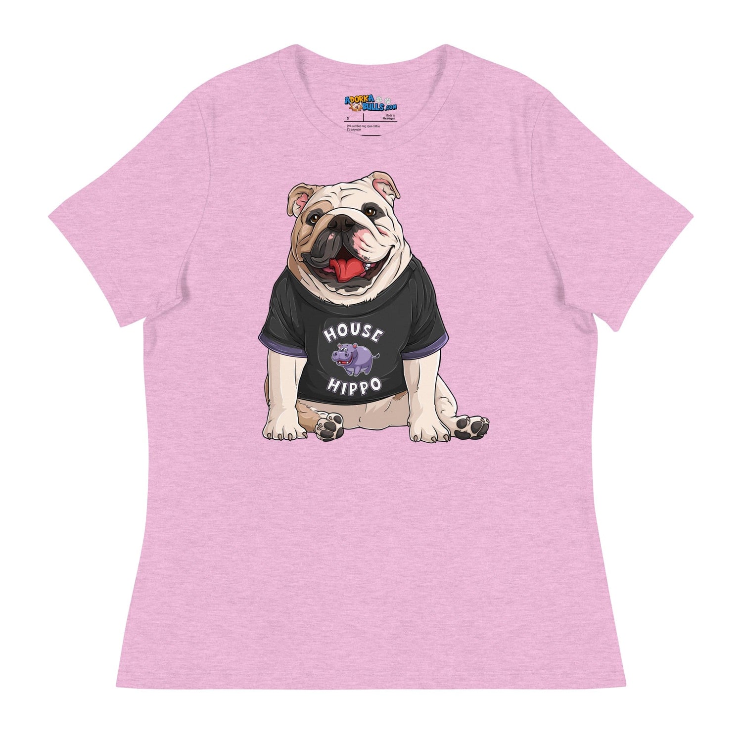 &quot;House Hippo&quot; English Bulldog Women&