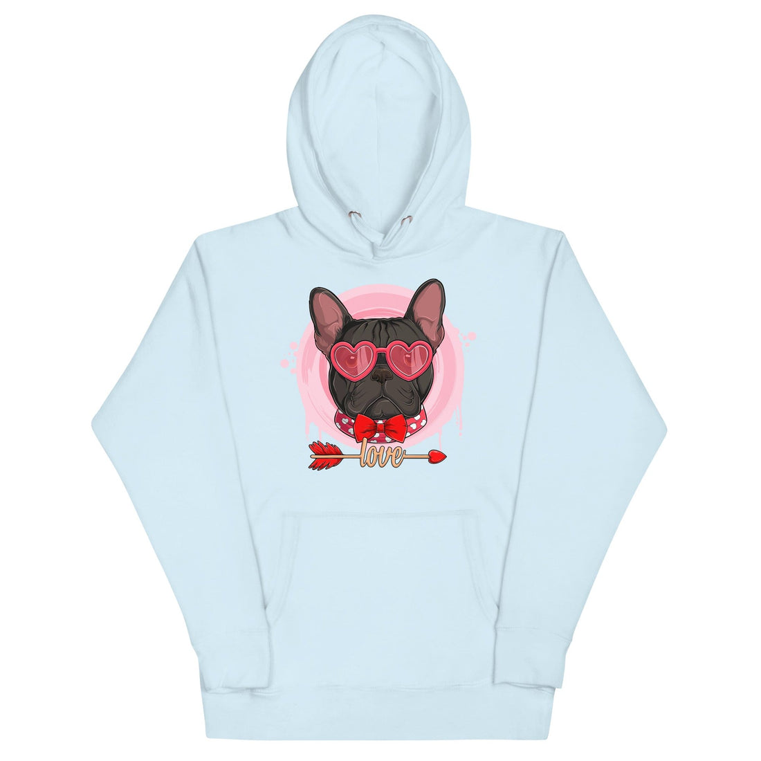 Hunky Black Colored Male French Bulldog Valentine&