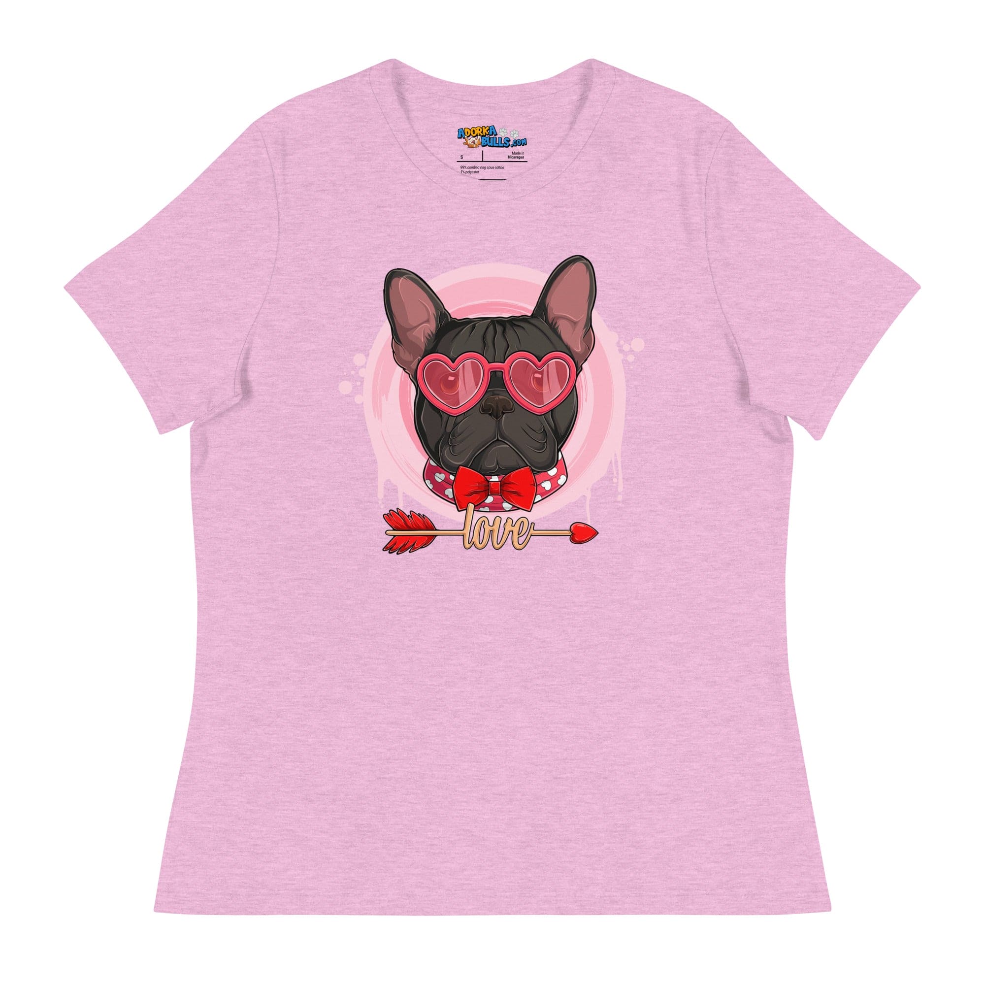 Hunky Black &amp; White Colored Male French Bulldog Valentine&