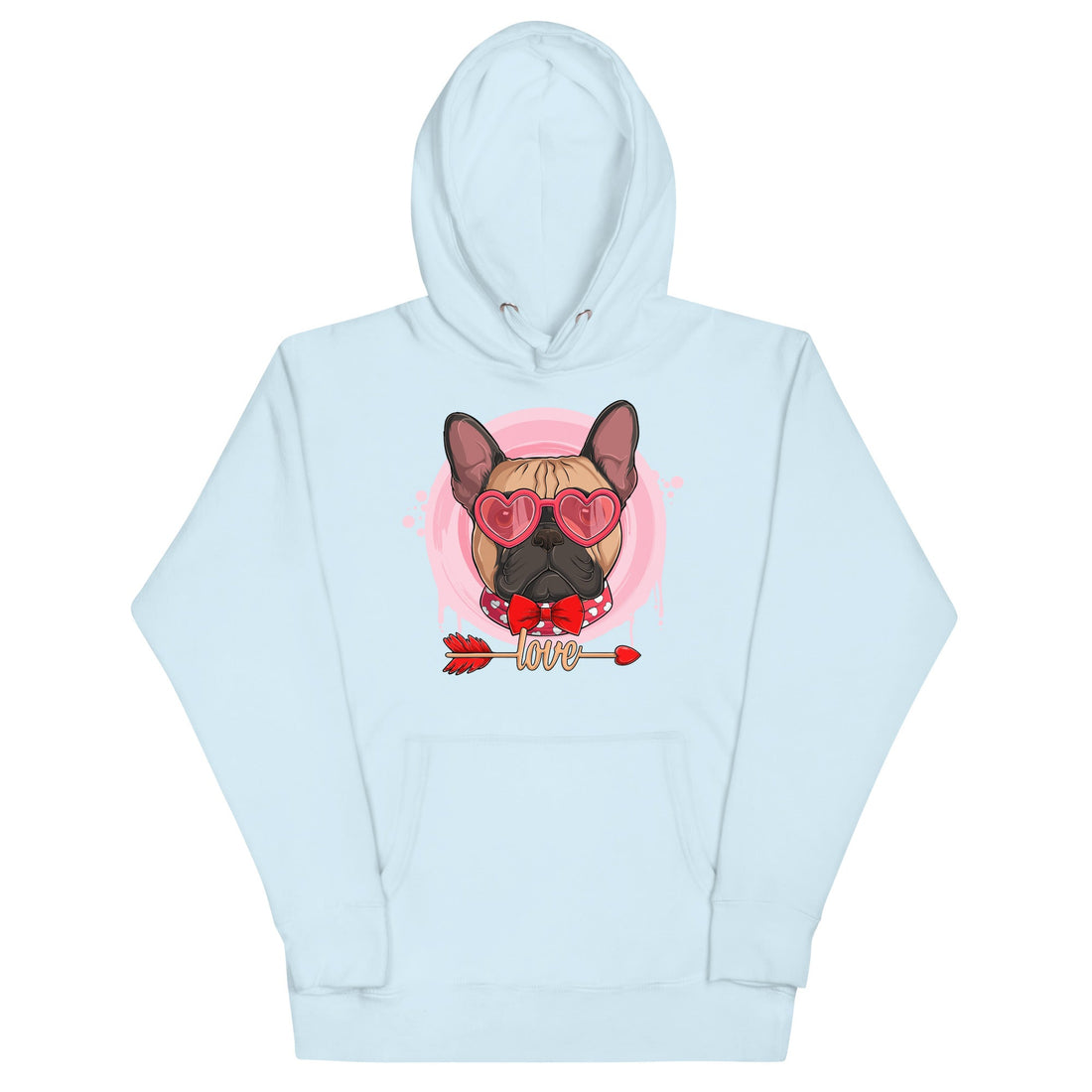 Hunky Fawn Colored Male French Bulldog Valentine&