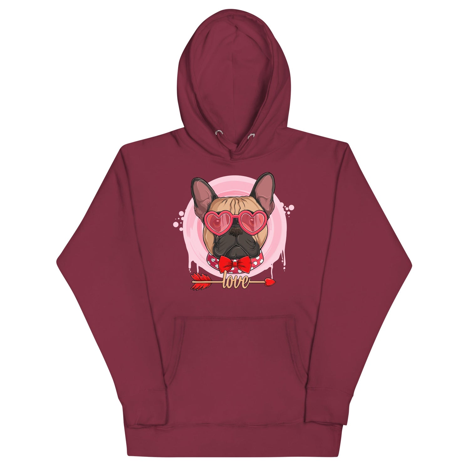 Hunky Fawn Colored Male French Bulldog Valentine&