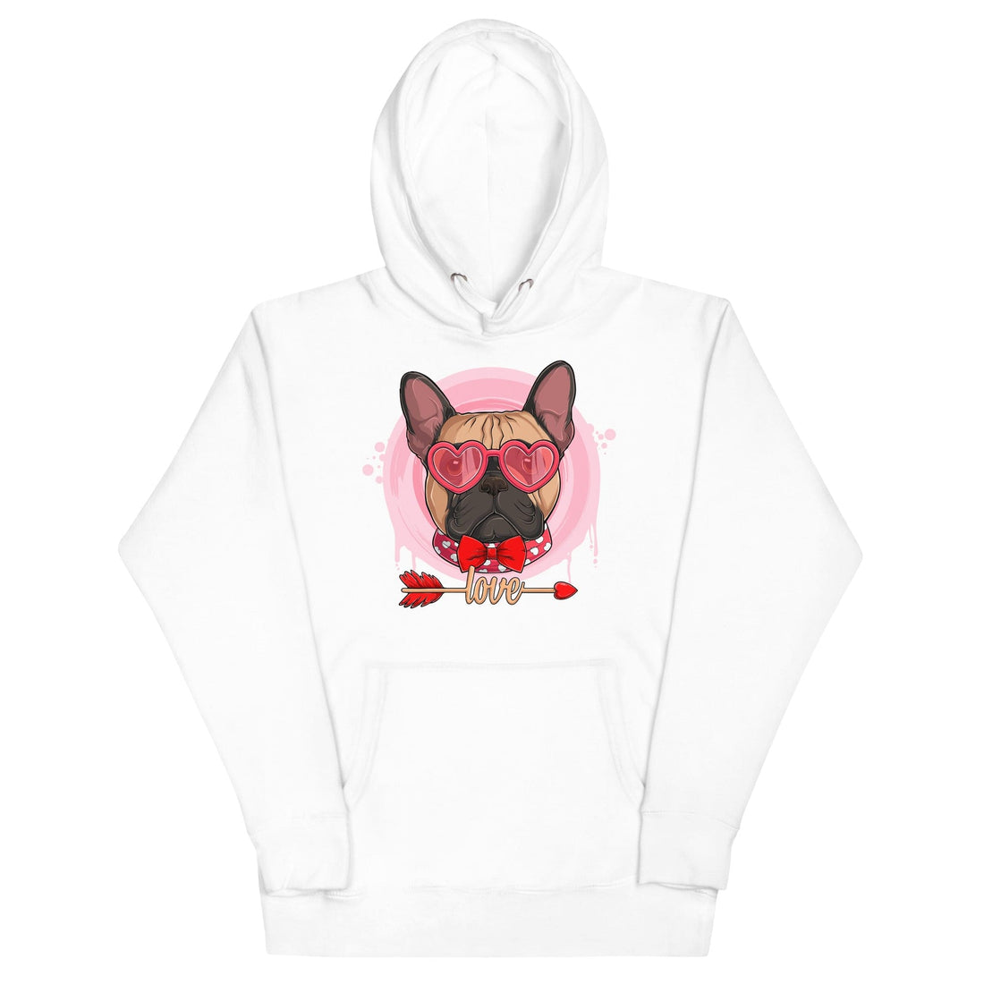 Hunky Fawn Colored Male French Bulldog Valentine&