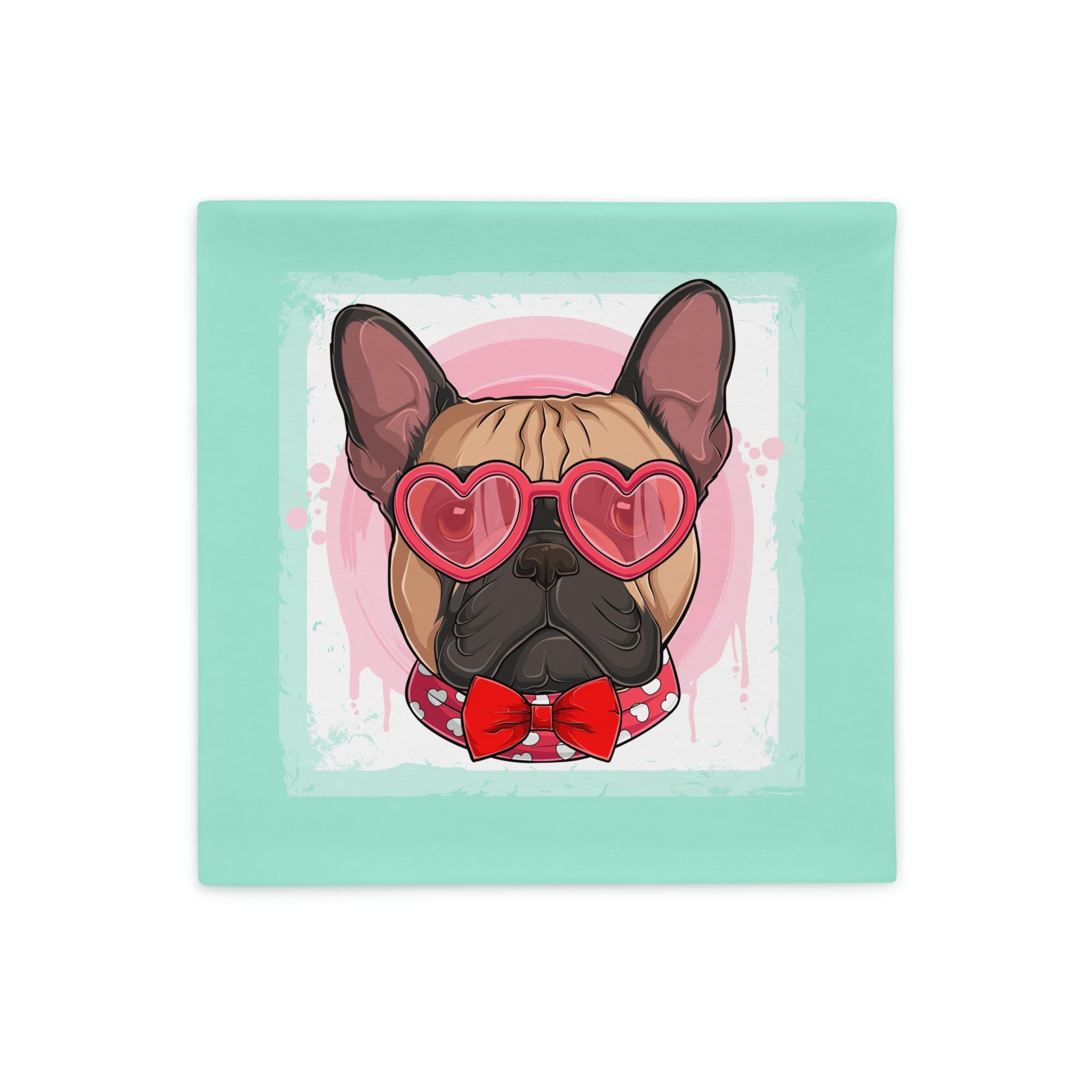 Hunky French Bulldog Mint Valentine&