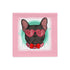 Hunky French Bulldog Pink Valentine&