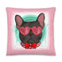 Hunky French Bulldog Pink Valentine&