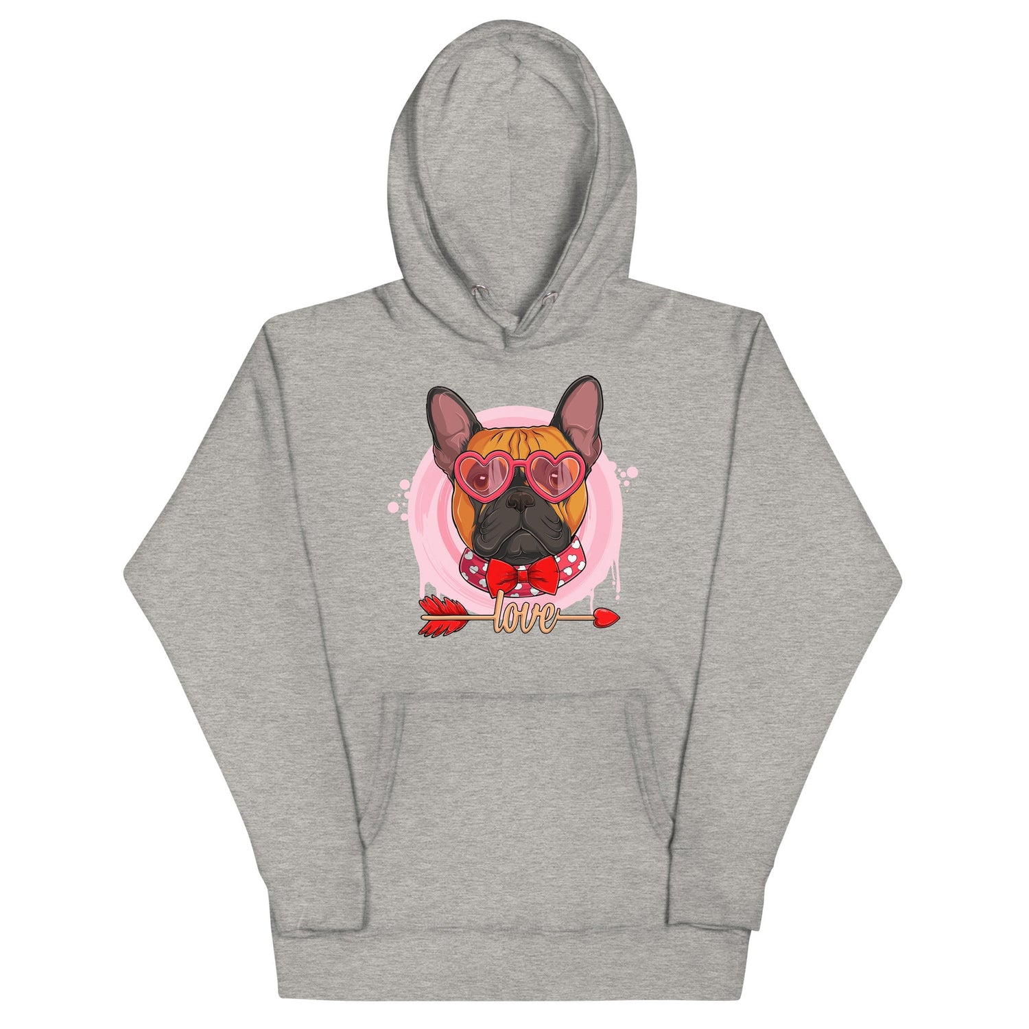 Hunky Red Colored Male French Bulldog Valentine&