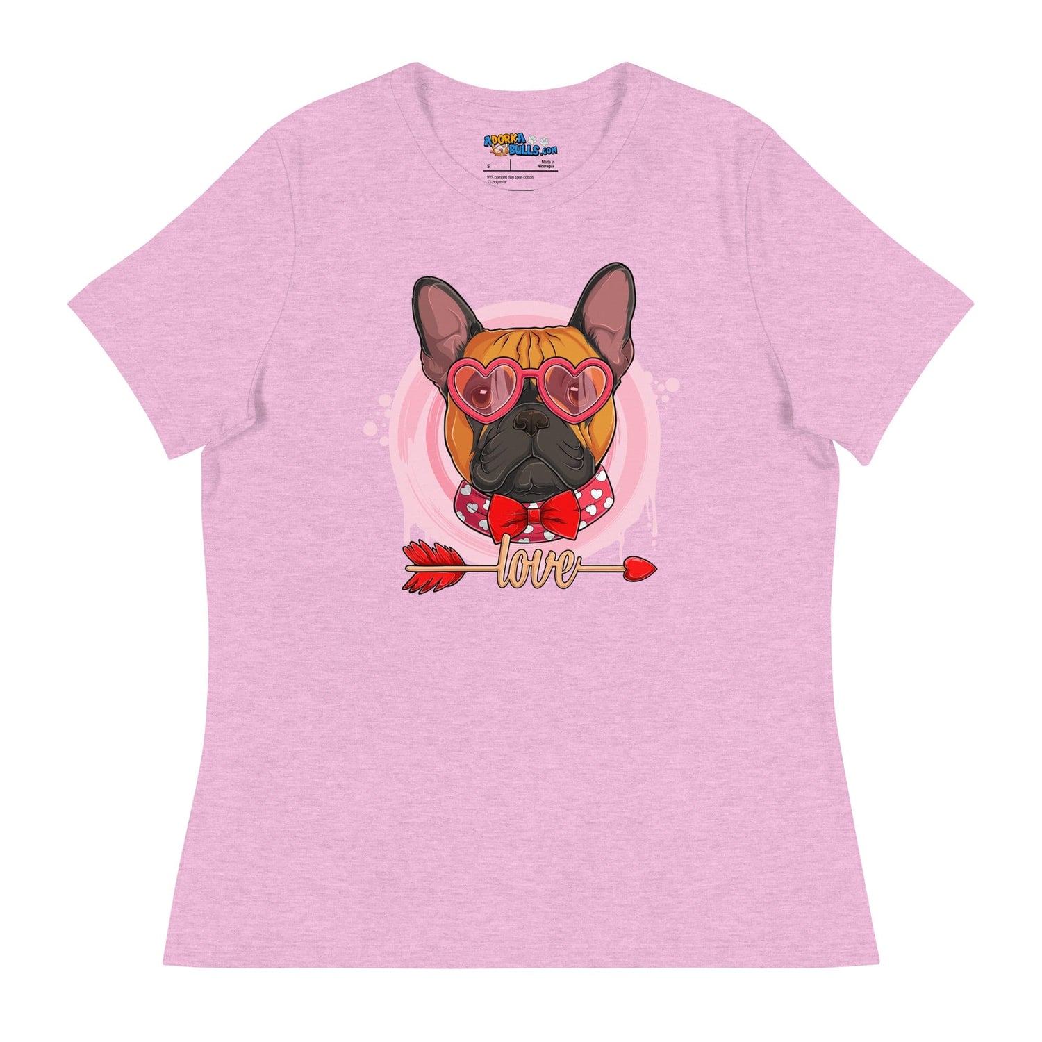Hunky Red &amp; White Colored Male French Bulldog Valentine&