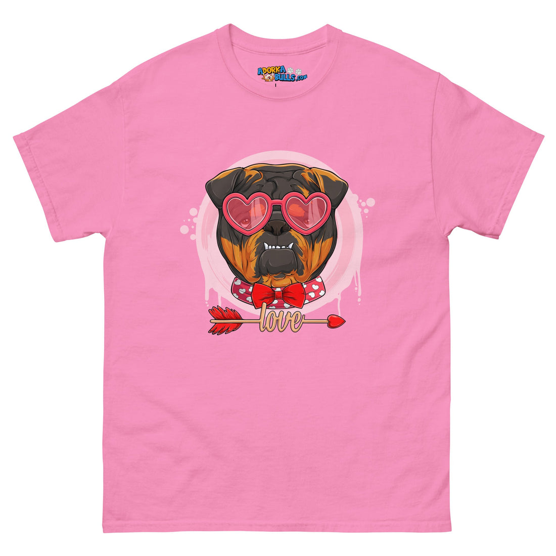 Hunky Tri Colored Male English Bulldog Valentine&