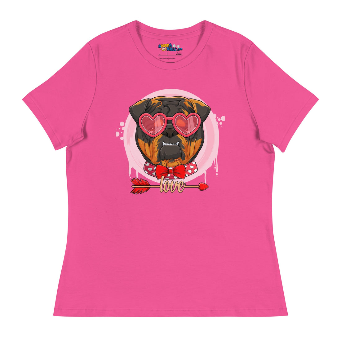 Hunky Tri Colored Male English Bulldog Valentine&