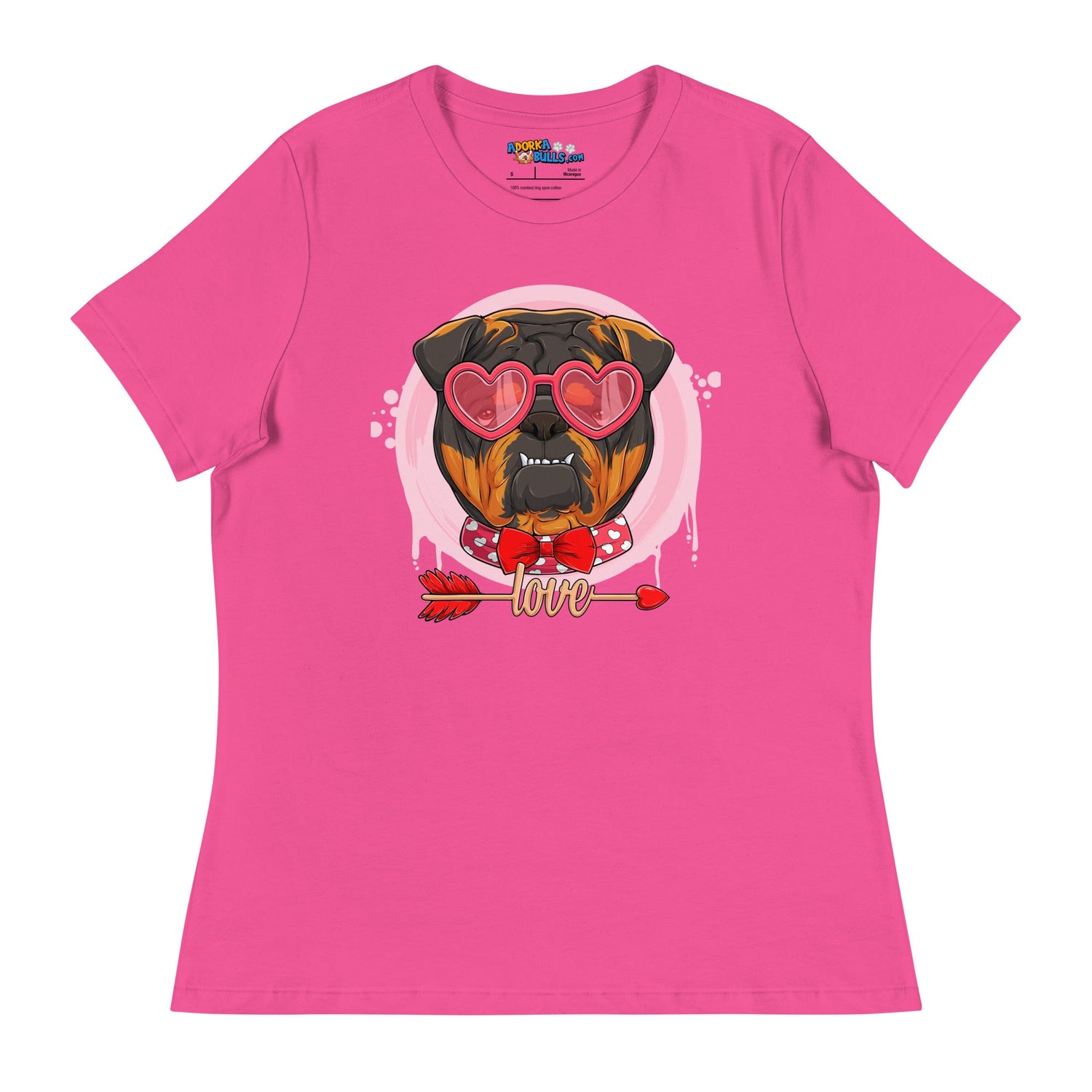 Hunky Tri Colored Male English Bulldog Valentine&