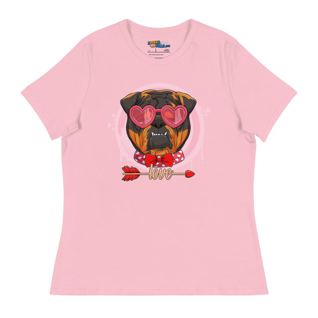 Hunky Tri Colored Male English Bulldog Valentine&