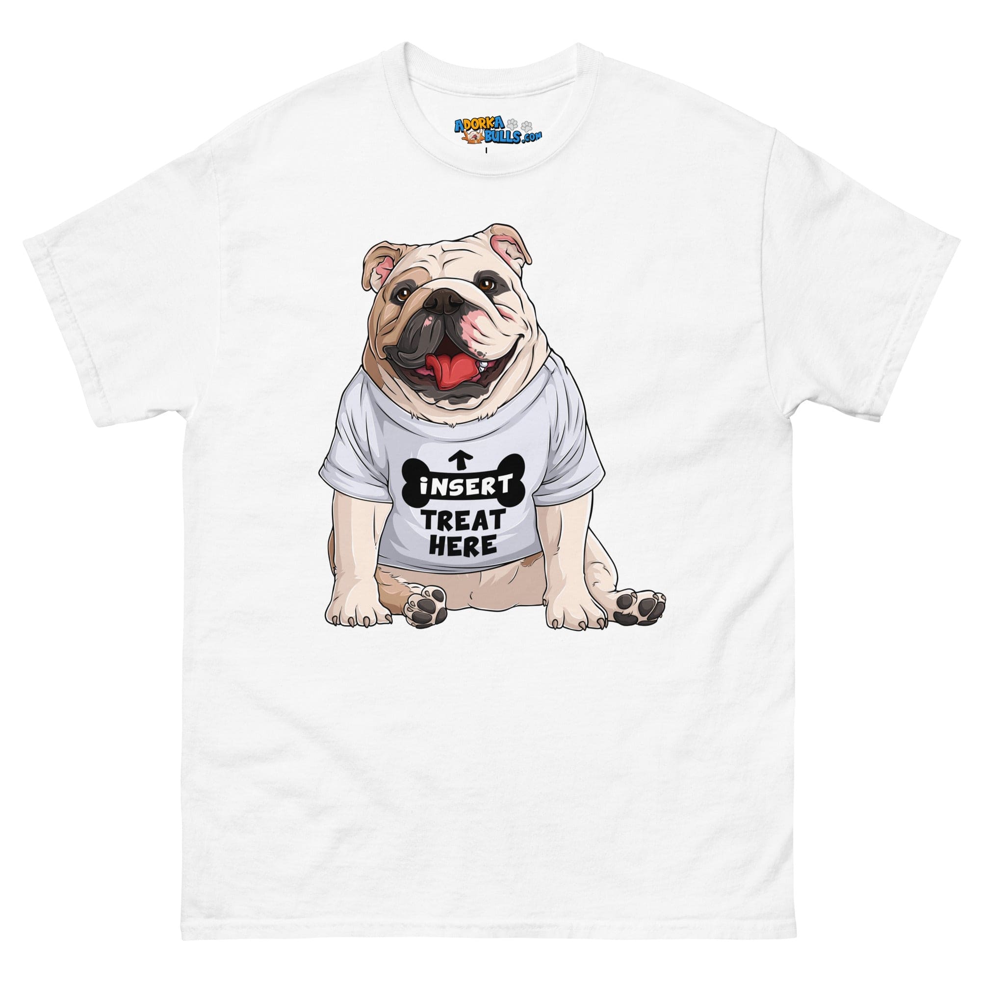 &quot;Insert Treat Here&quot; English Bulldog Men&