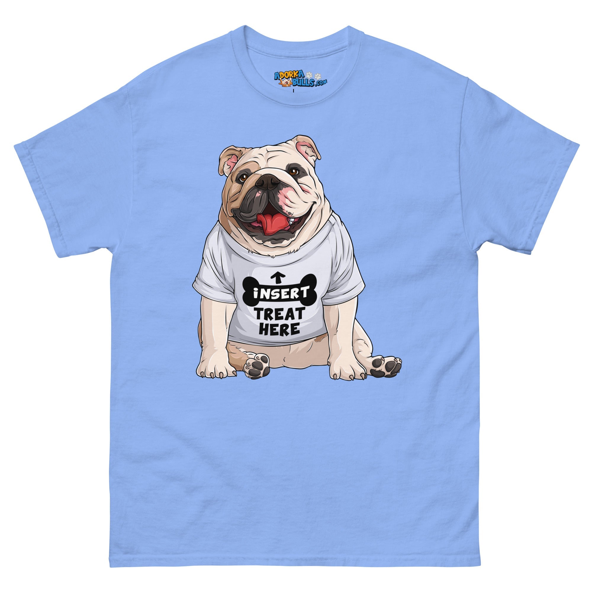 &quot;Insert Treat Here&quot; English Bulldog Men&