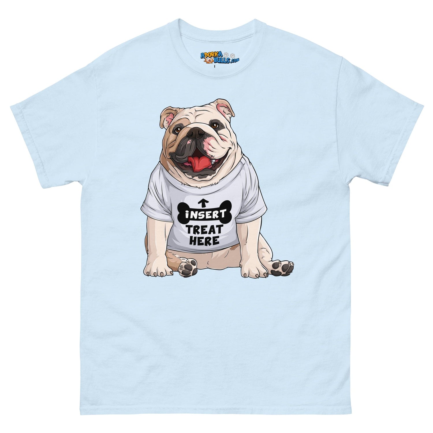 &quot;Insert Treat Here&quot; English Bulldog Men&