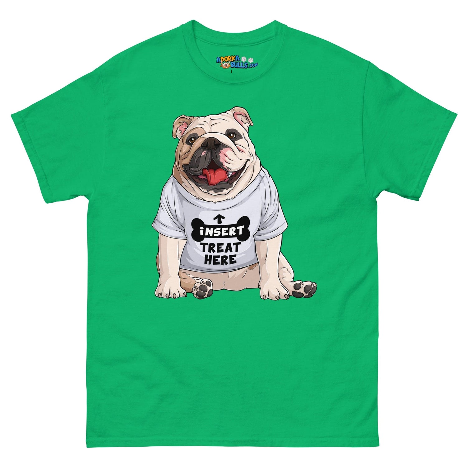 &quot;Insert Treat Here&quot; English Bulldog Men&