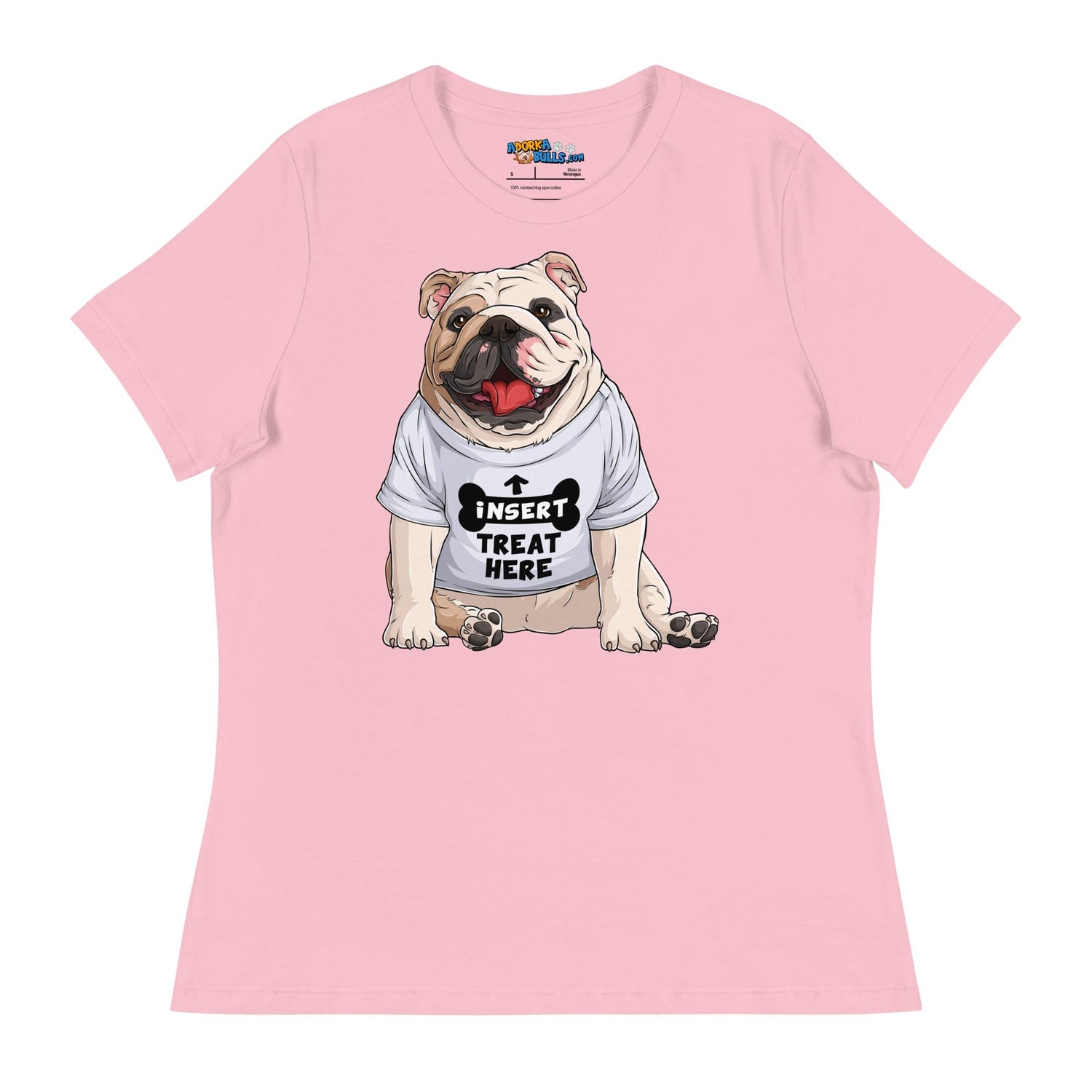 &quot;Insert Treat Here&quot; English Bulldog Women&