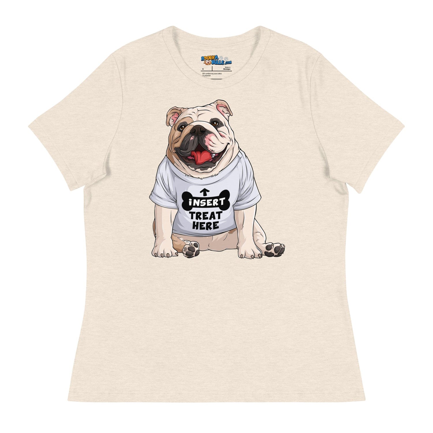 &quot;Insert Treat Here&quot; English Bulldog Women&