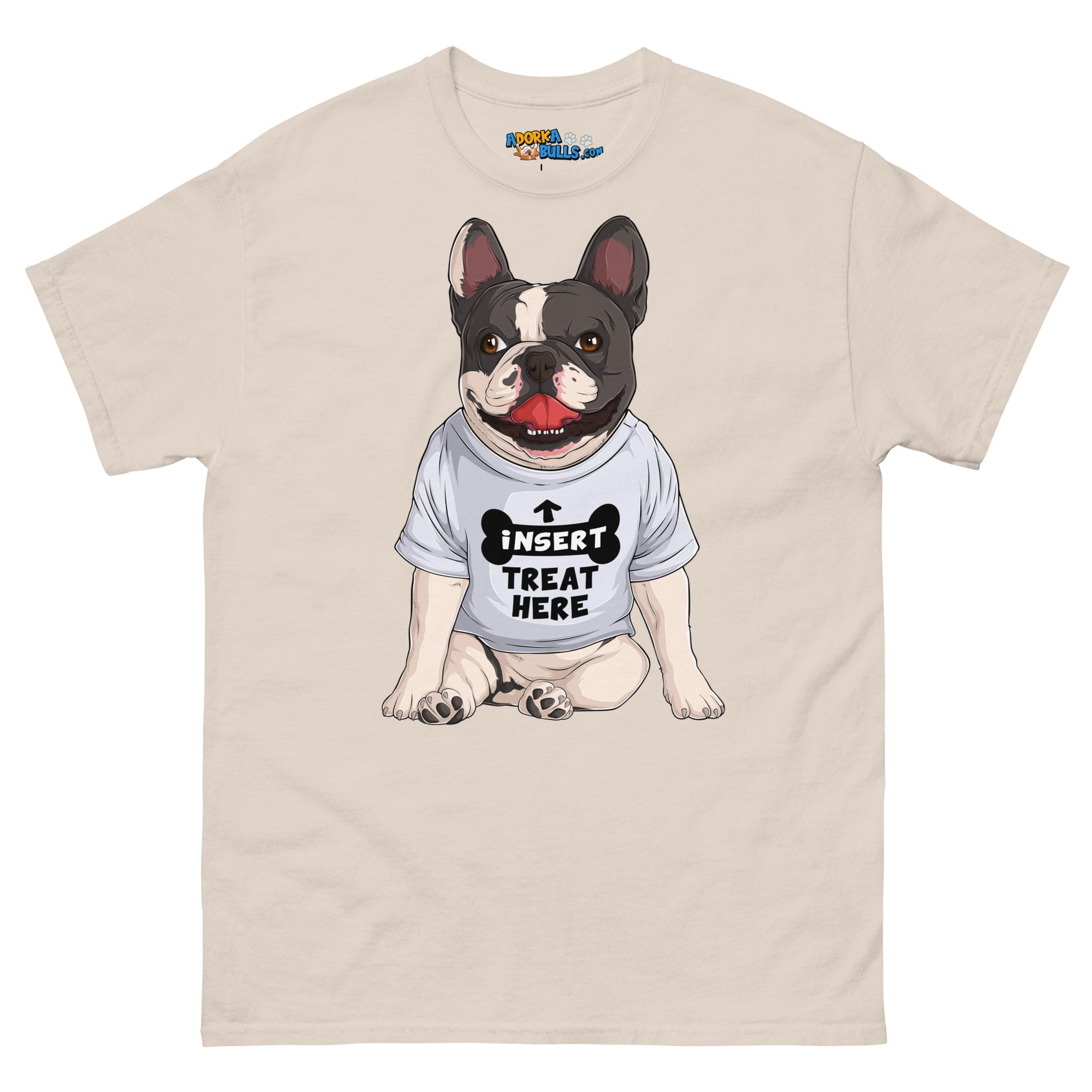 &quot;Insert Treat Here&quot; French Bulldog Men&