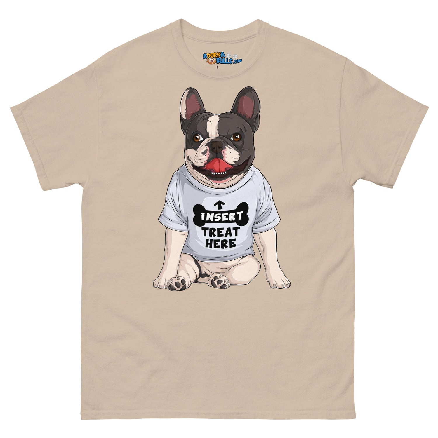 &quot;Insert Treat Here&quot; French Bulldog Men&