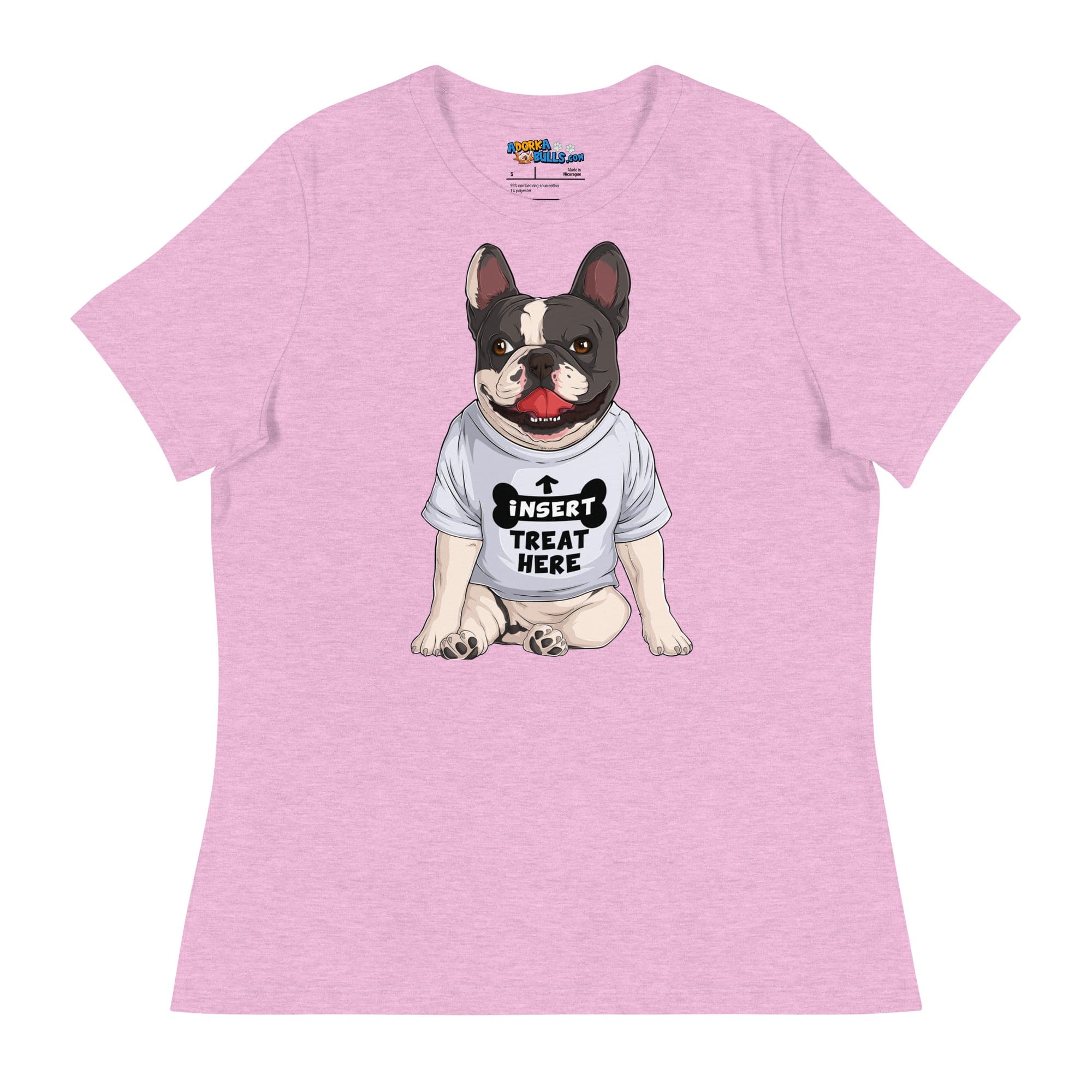 &quot;Insert Treat Here&quot; French Bulldog Women&