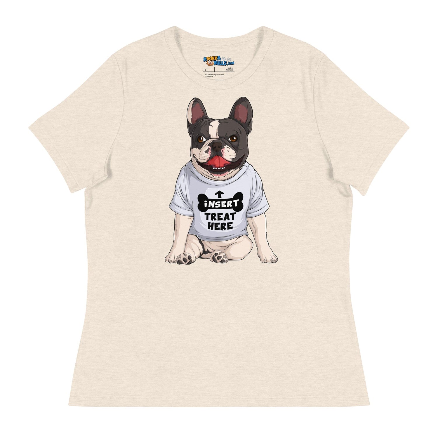 &quot;Insert Treat Here&quot; French Bulldog Women&