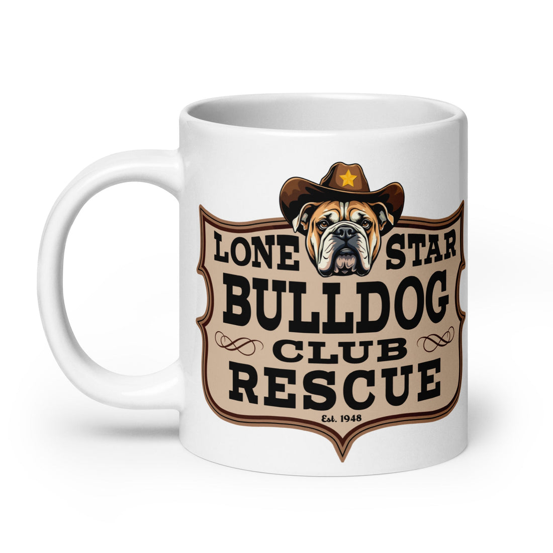 Lone Star Bulldog Club Rescue Mug