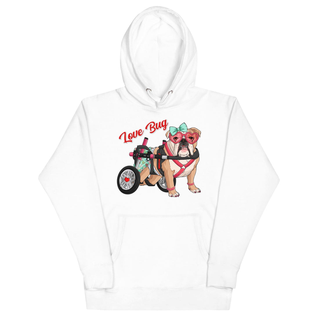 Love Bug (Green Donut) Unisex Hoodie