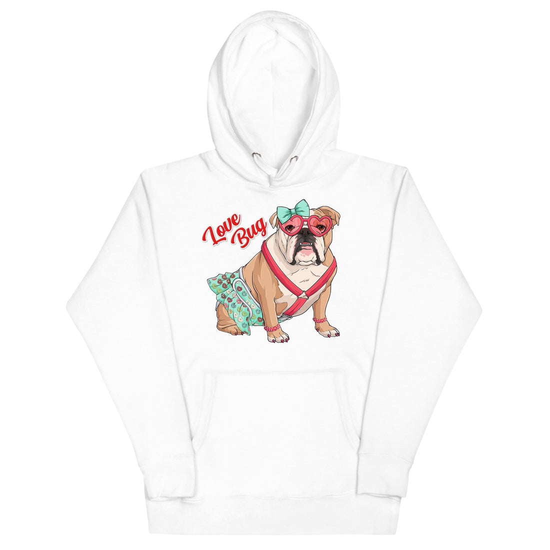 Love Bug (Green Donut) Unisex Hoodie
