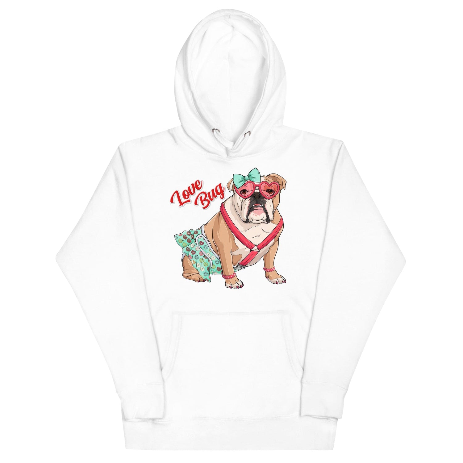 Love Bug (Green Donut) Unisex Hoodie