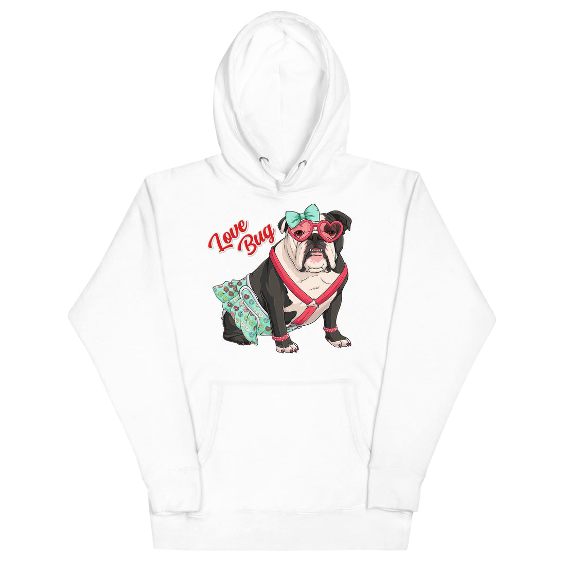 Love Bug (Green Donut) Unisex Hoodie