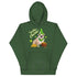 "Lucky Charm" Female Bulldog Hoodie | Fawn & White Colored